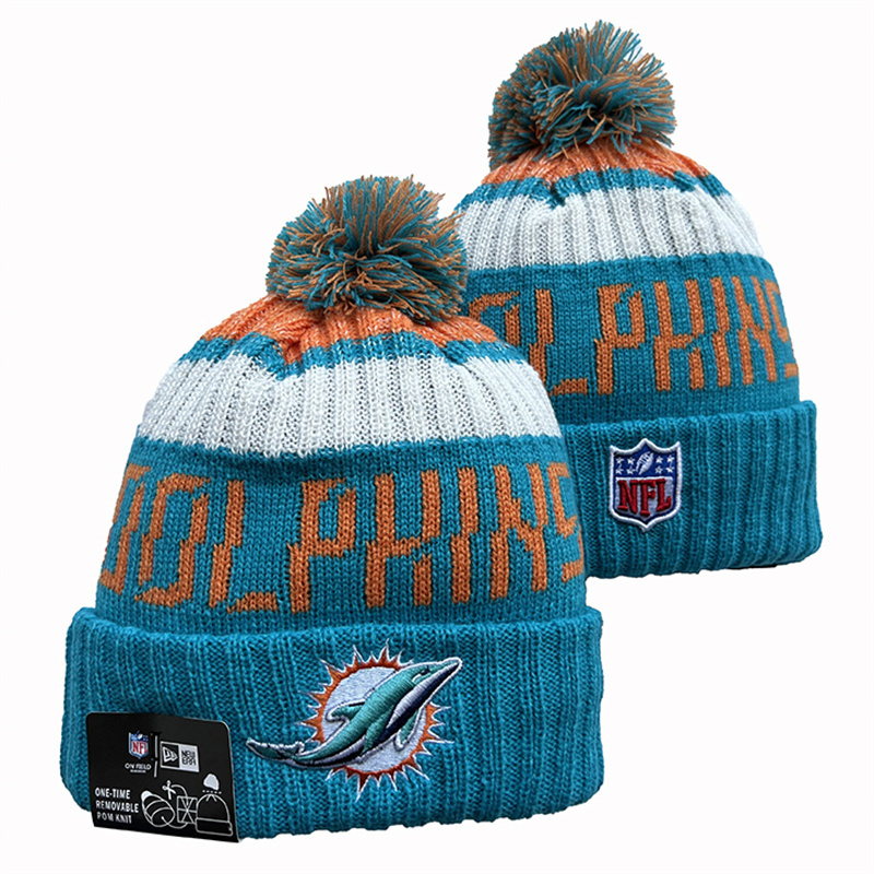 Miami Dolphins 2024 Knit Hats 001